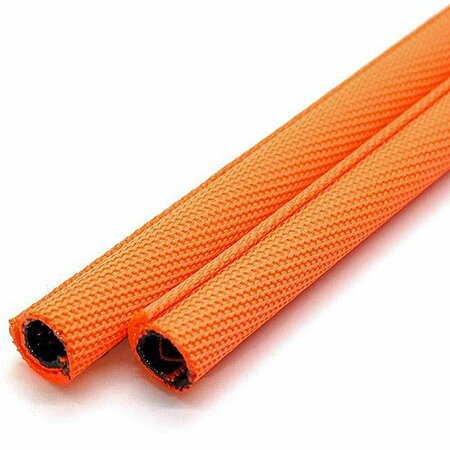 Electriduct 8mm Double Layer ORANGE Self Closing Wrap, 25ft BS-J-DK-025-25-OR